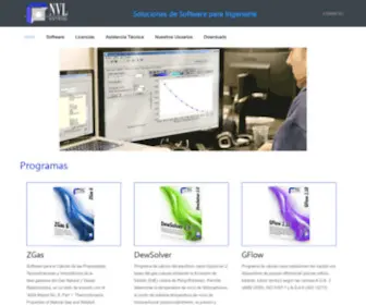 NVlsoftware.com.ar(NVL Software) Screenshot
