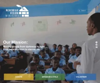 NVM.org(Nehemiah Vision Ministries) Screenshot