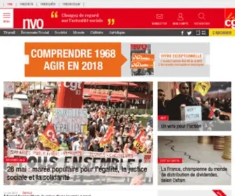 Nvo.fr(Changez de regard sur l’actualité sociale) Screenshot