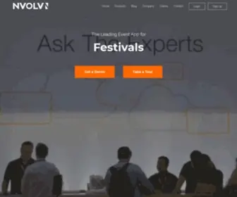 Nvolv.co(Mobile Event App for Conferences & Corporations) Screenshot