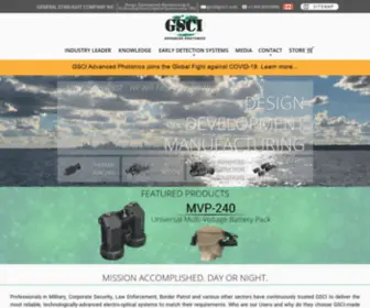 Nvoptics.com(Leading Manufacturer of Professional Night Vision) Screenshot