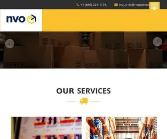 Nvoservices.com(NVO Services) Screenshot