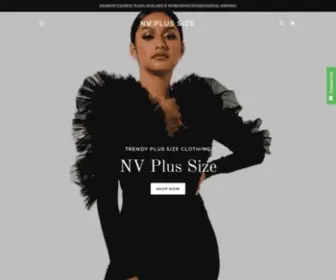 NVplussize.com(NV Plus Size) Screenshot