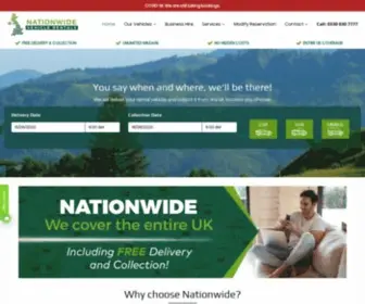 NVR.co.uk(Nationwide Vehicle Rentals) Screenshot
