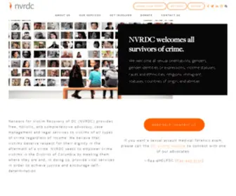 NVRDC.org(Network for Victim Recovery of DC (NVRDC)) Screenshot