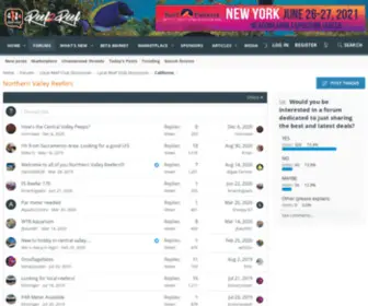 Nvreefers.org(Northern Valley Reefers) Screenshot