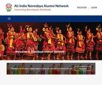 Nvsalumni.com(All India Navodaya Alumni Network) Screenshot