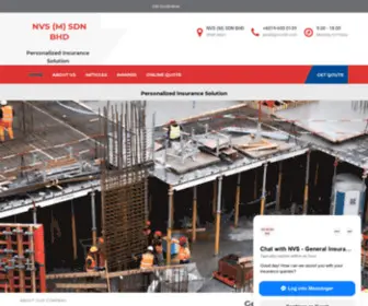 NVS.com.my(Personalized Insurance Solution Malaysia Business Insurance Calculator) Screenshot