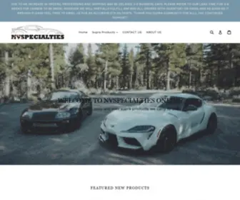 NVspecialties.com(We are an aftermarket retailer) Screenshot