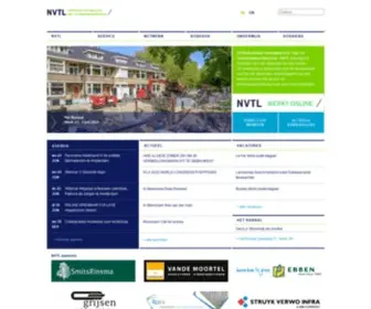 NVTL.nl(De Nederlandse Vereniging voor Tuin) Screenshot