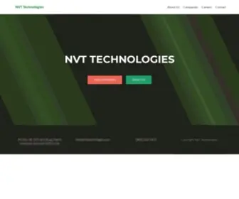 NVttechnologies.com(NVT Technologies) Screenshot