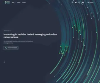 Nvu.io(Innovating in tools for Instant messaging and online conversations) Screenshot