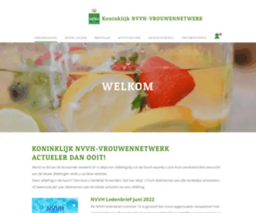 NVVH.nl(Koninklijk NVVH) Screenshot