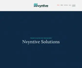 NVYntive-Solutions.com(Nvyntive Solutions) Screenshot