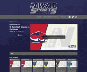 Nwacsportsnetwork.com(NWAC Sports Network) Screenshot