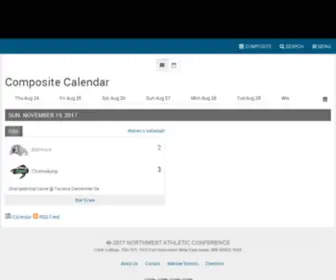 Nwacstats.org(Northwest Athletic Conference Athletics) Screenshot