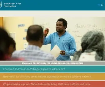 Nwaf.org(Northwest Area Foundation) Screenshot