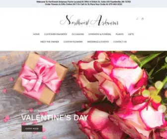 Nwaflorist.com(  Fayetteville Florist And Gifts) Screenshot