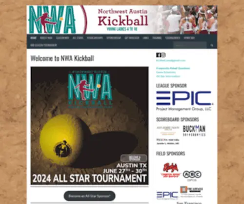 Nwakickball.com(Where CHAMPIONS Play) Screenshot
