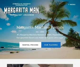 Nwamargaritaman.com(Margarita Machine Rentals) Screenshot