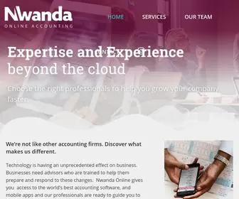 Nwandaonline.co.za(Nwandaonline Online Accounting with professionals ready to help) Screenshot