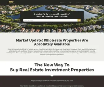 Nwaoftexas.com(Investment Properties for Sale) Screenshot