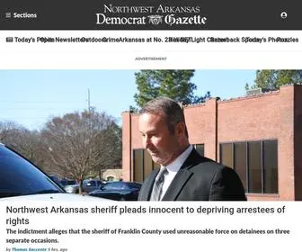 Nwaonline.com(Northwest Arkansas Democrat) Screenshot