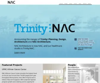 Nwarchco.com(NAC Architecture & Trinity NAC) Screenshot