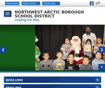 Nwarctic.org(Northwest Arctic Borough School District) Screenshot