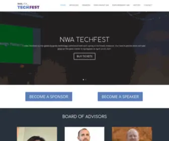 Nwatechfest.com(NWA TechFest 2022) Screenshot