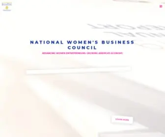 NWBC.gov(Growing America's Economy) Screenshot