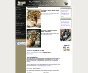 Nwbiggame.com(Record Books for Big Game Animals) Screenshot