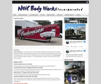 NWcbodyworks.com(Full service Equipment) Screenshot