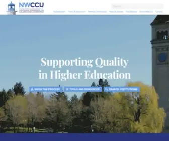 NWccu.org(Home) Screenshot