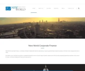 NWCF.com(New World Corporate Finance) Screenshot