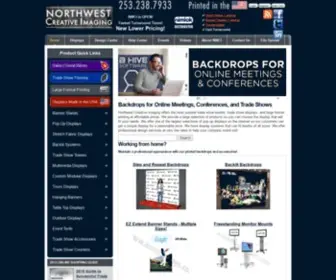 Nwcidisplays.com(Trade Show Booths) Screenshot