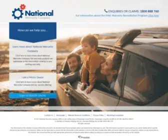 Nwco.com.au(National Warranty Company) Screenshot