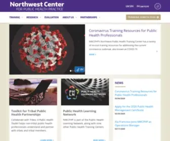 NWCPHP.org(The Northwest Center for Public Health Practice (NWCPHP)) Screenshot
