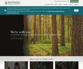 Nwcu.com(Northwest Community Credit Union) Screenshot
