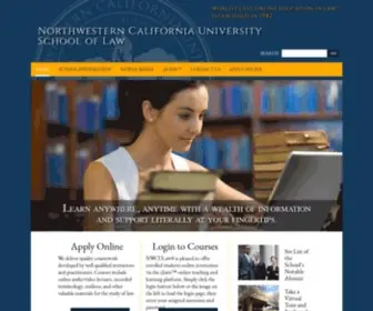 Nwculaw.edu(Northwestern California University School of Law) Screenshot