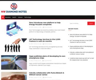 Nwdiamondnotes.com(News from Around the World) Screenshot