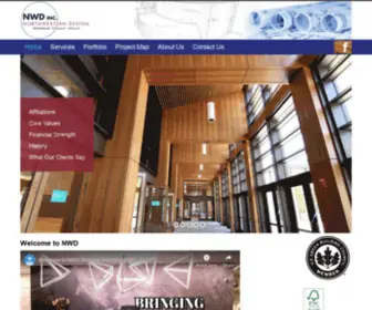 Nwdoregon.com(Northwestern Design) Screenshot
