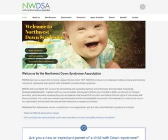 NWdsa.org(Celebrating every person with Down syndrome) Screenshot