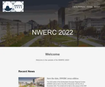 Nwerc.eu(NWERC 2021) Screenshot