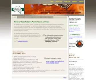 Nwfaa.org.au(National Wood Flooring Association of Australia) Screenshot