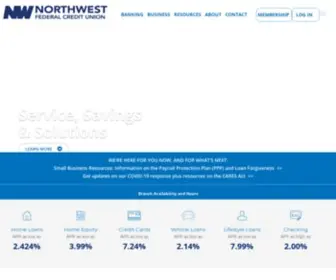 NWfcu.org(Northwest Federal Credit Union) Screenshot