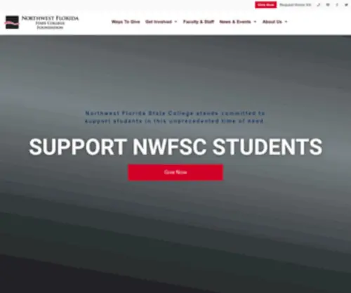 NWFScfoundation.org(Northwest Florida State College Foundation) Screenshot