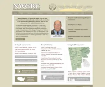 NWGRC.org(The Northwest Georgia Regional Commission) Screenshot