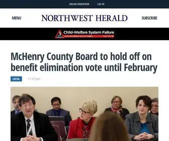 Nwherald.com(Daily, local and breaking news for McHenry County, Illinois) Screenshot