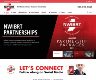 Nwibrt.org(The Northwest Indiana Business RoundTable (NWIBRT)) Screenshot